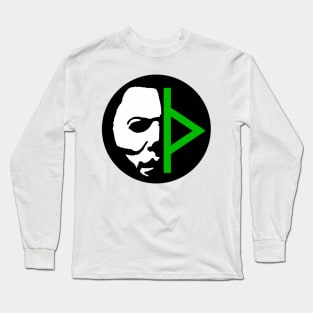 Michael Myers Thorn Symbol Halloween 6 Halloween 5 Thurisaz Long Sleeve T-Shirt